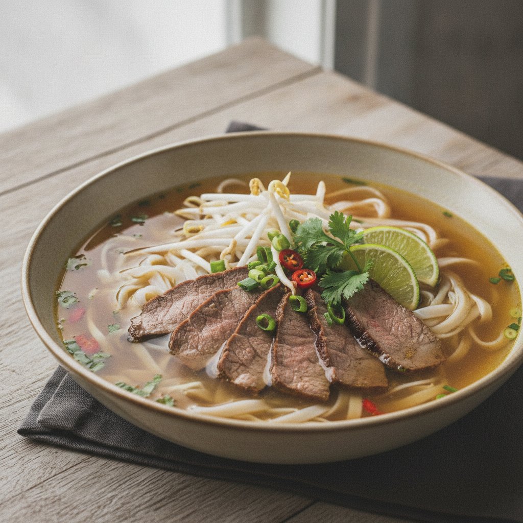 Beef Noodle Soup (Low-Chol)