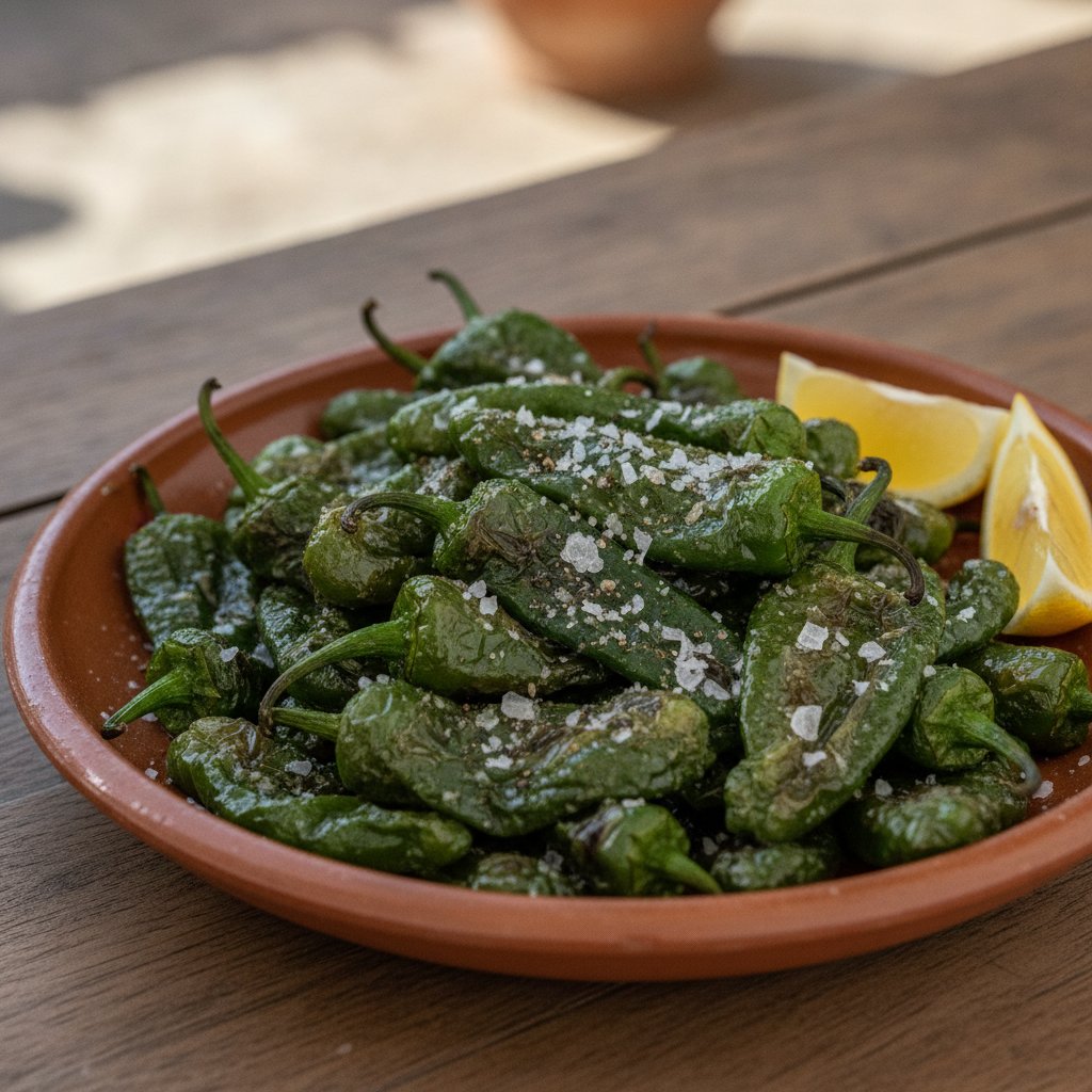 Grilled Green Peppers (Gluten-Free)