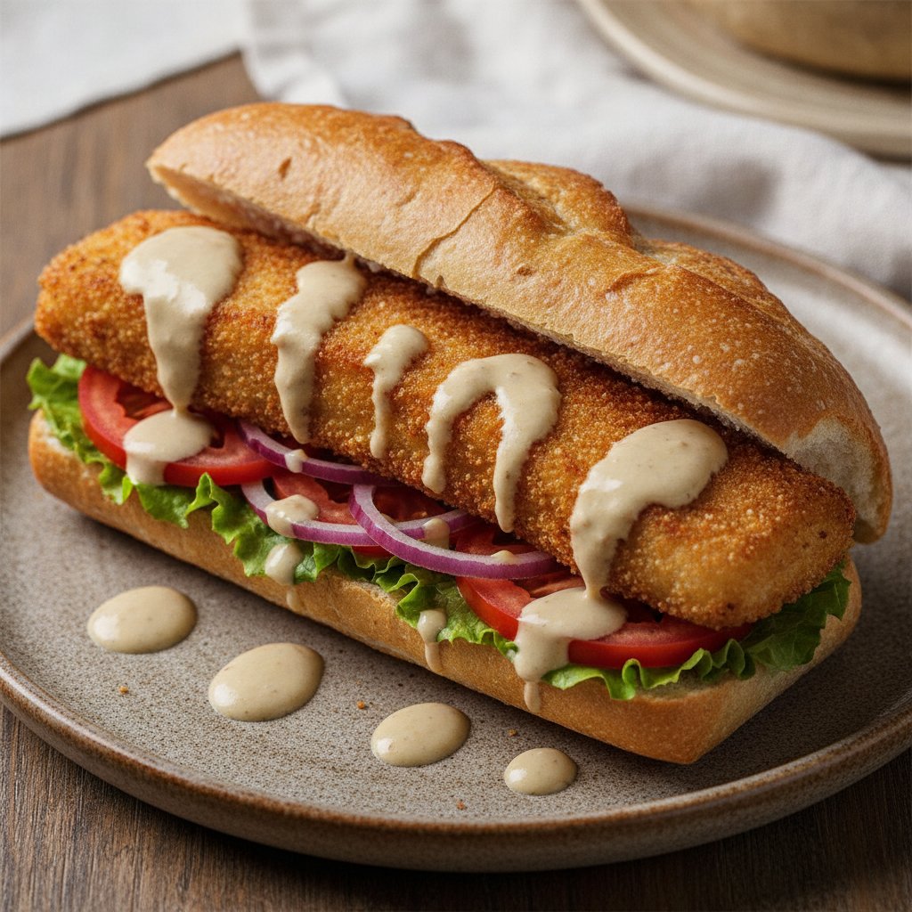 Fried Fish Bread Roll