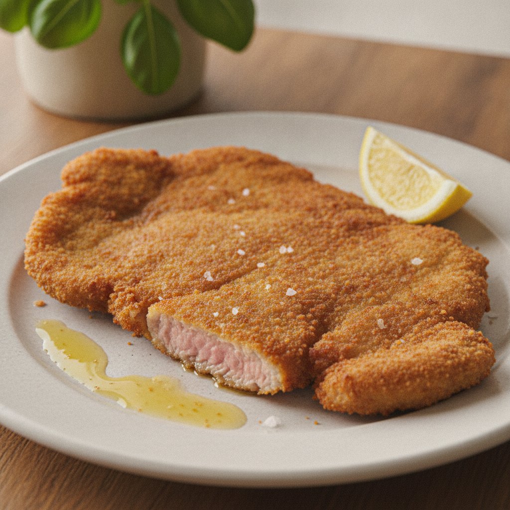 Fried Breaded Veal Cutlet