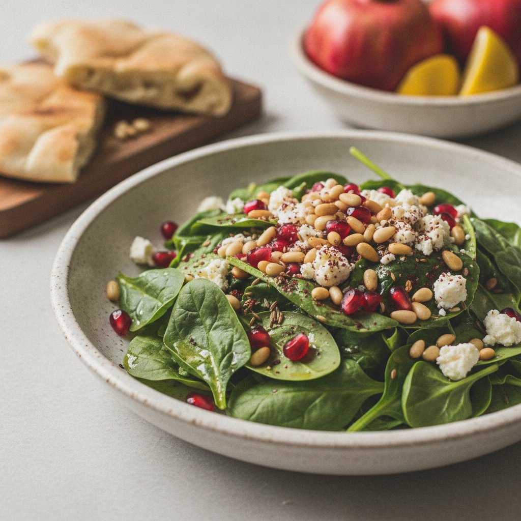 Spinach and Spice Salad
