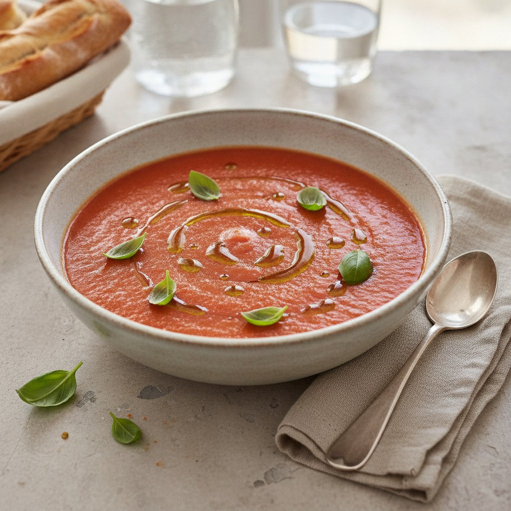 Chilled Fresh Tomato Soup