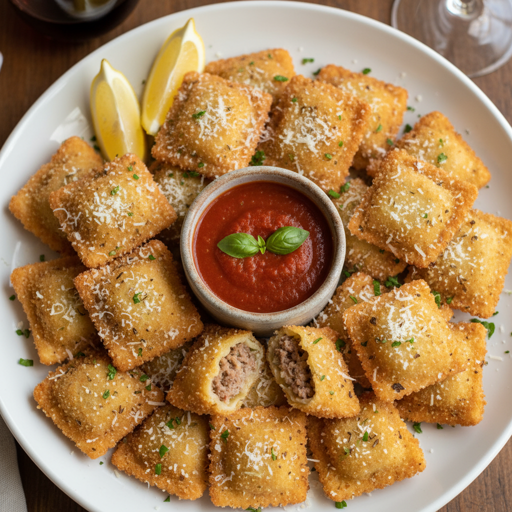 St Louis Toasted Ravioli Plate
