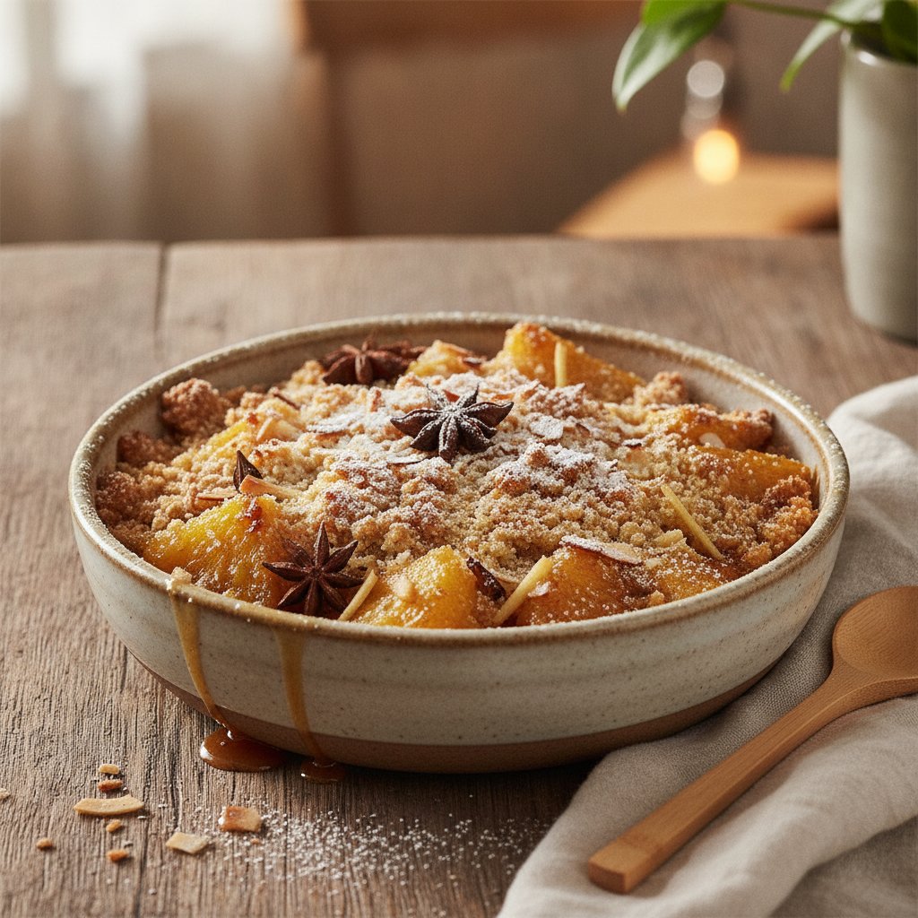 Baked Caramelised Pineapple Dishes