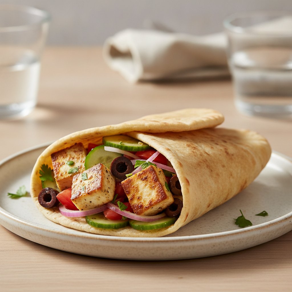 Greek Salad Wrap
