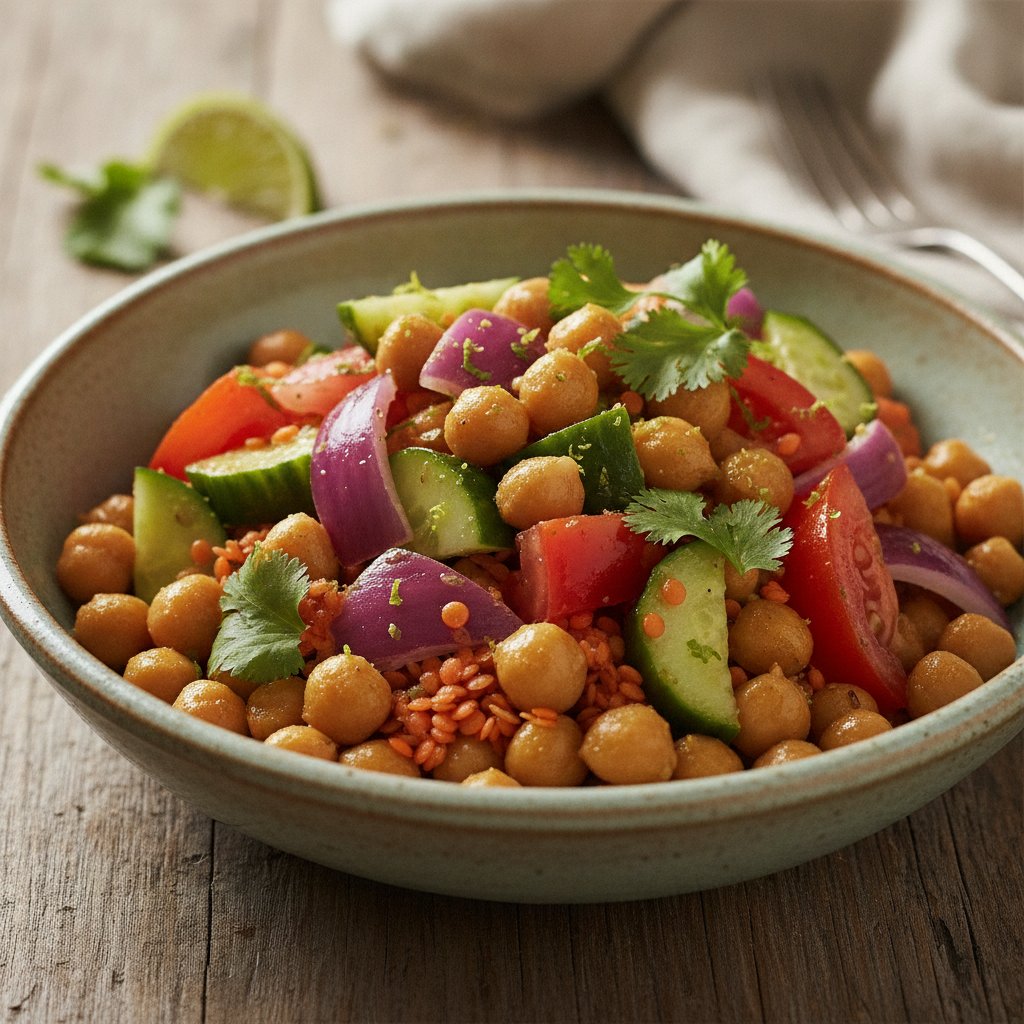 Chickpea and Onion Salad (GLP-1)