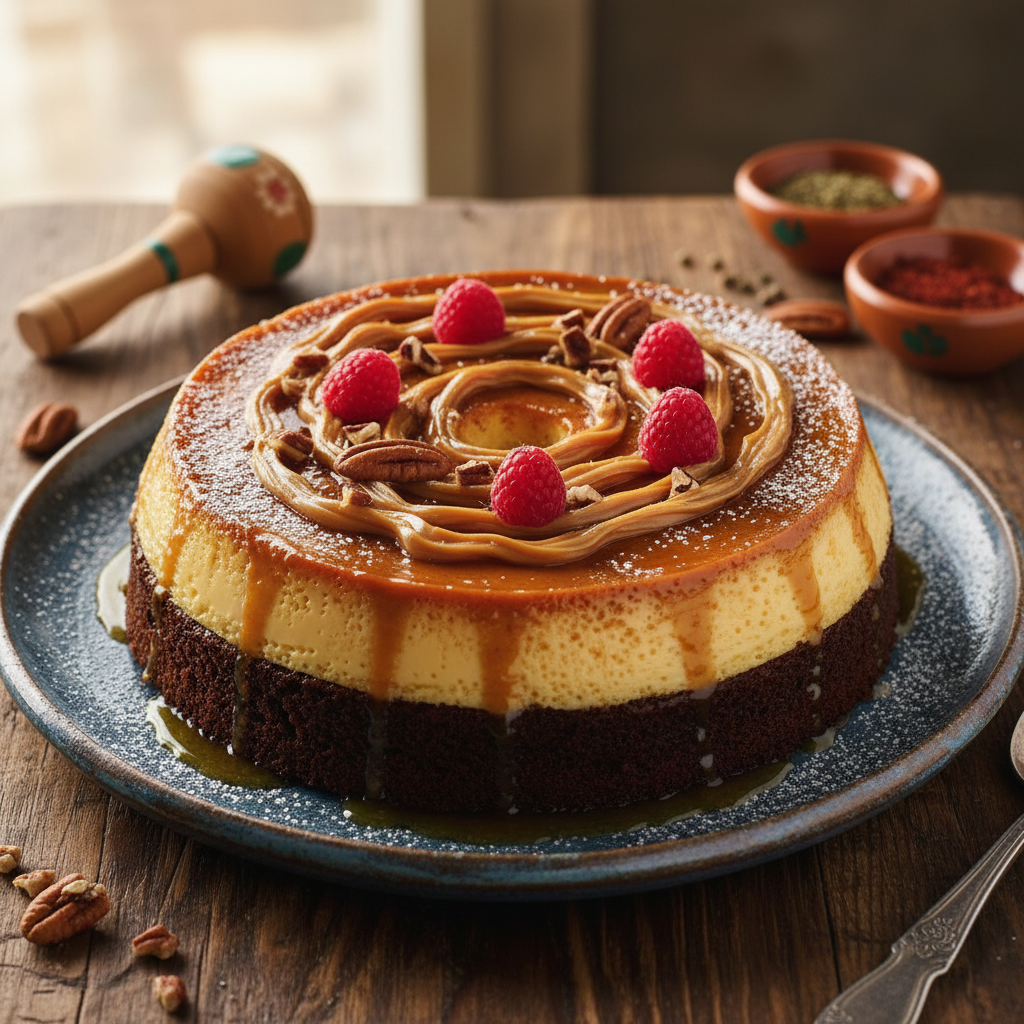 Chocoflan Impossible Cake