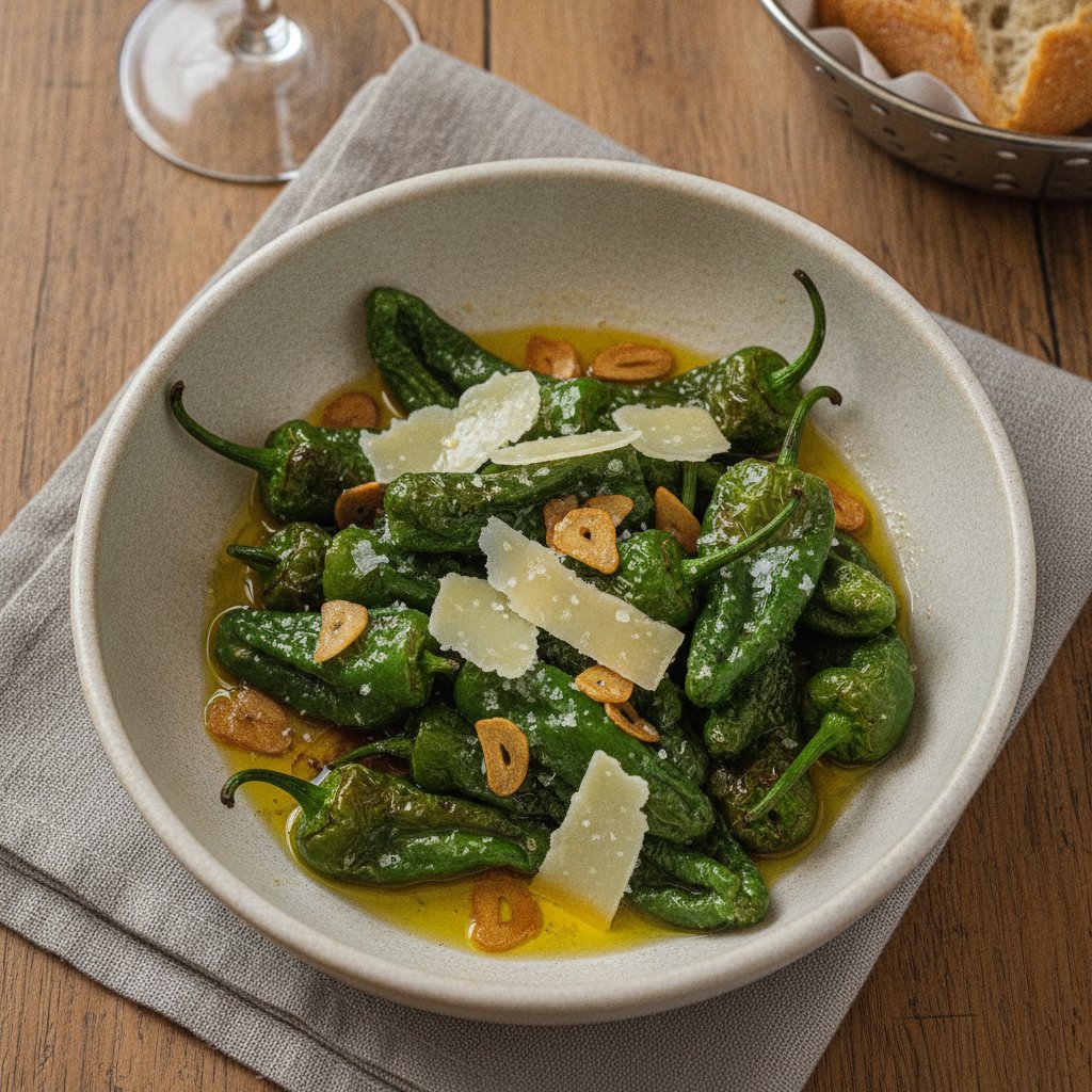 Fried Green Peppers (Keto)