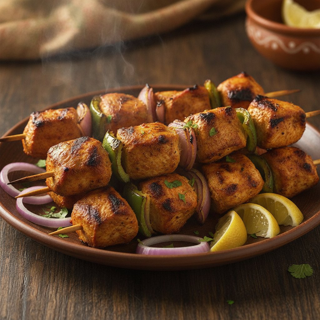 Spiced Chicken Skewers