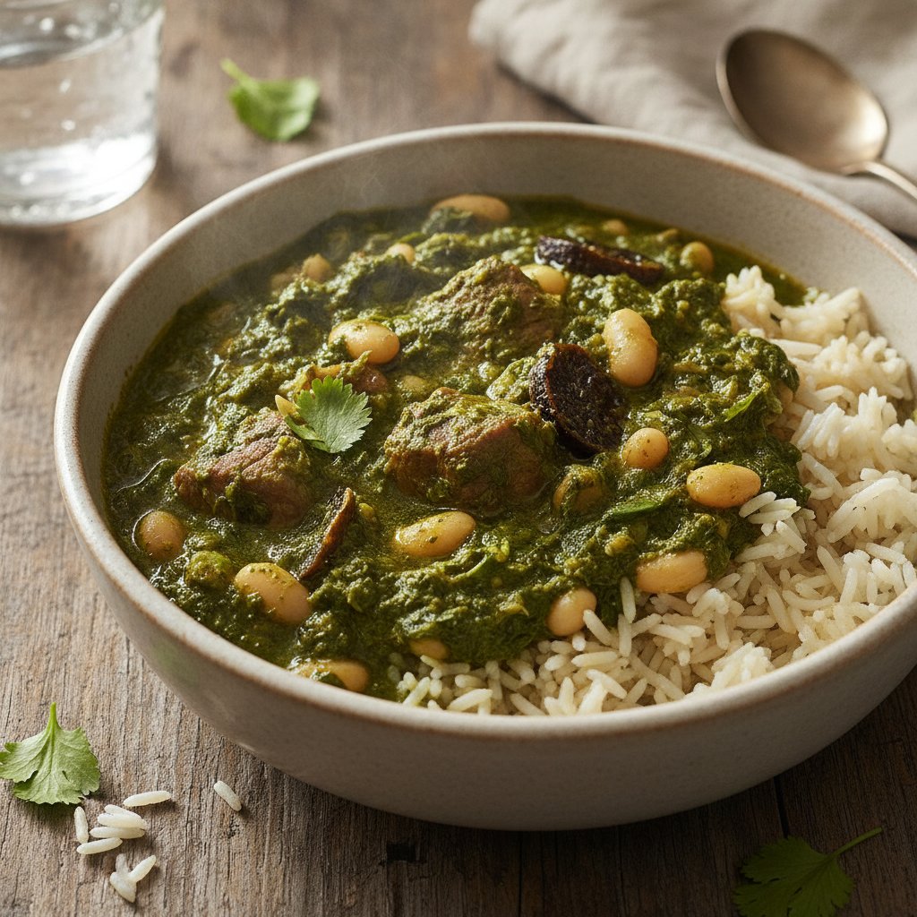 Green Herb Stew (High-Protein)