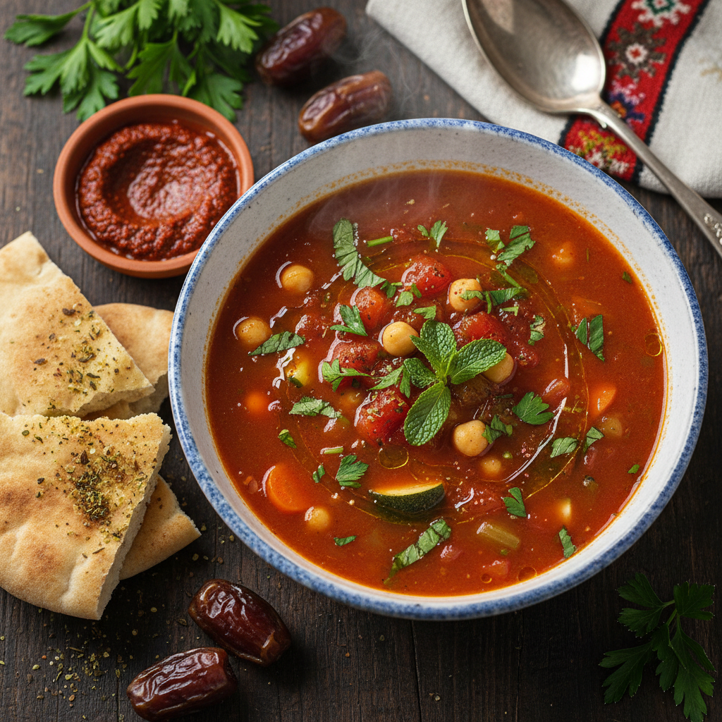 Vegetable Shorbat Banadoura
