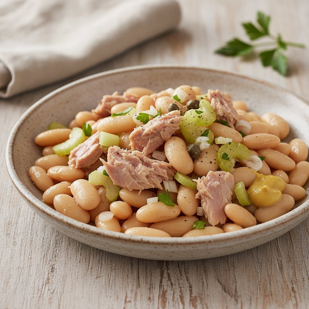 White Bean Salad with Tuna