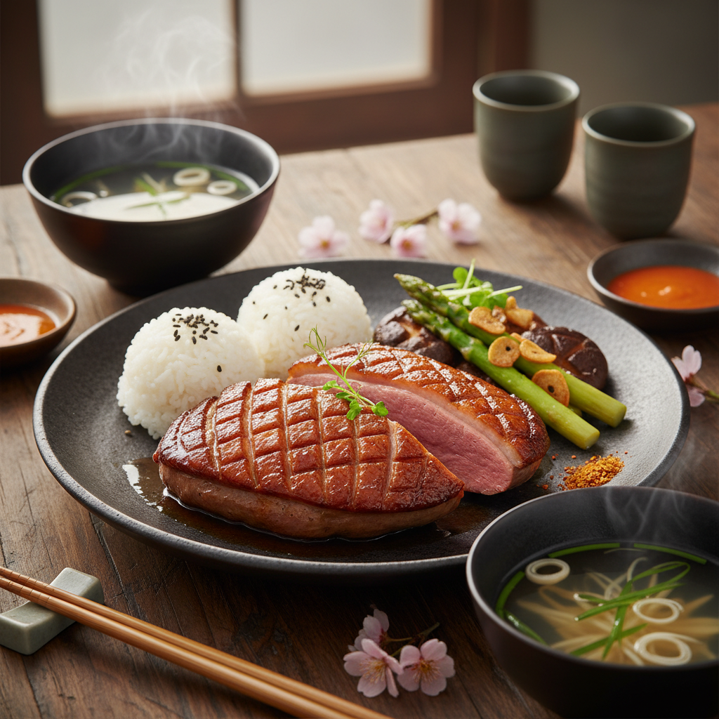 Grilled Duck Breast
