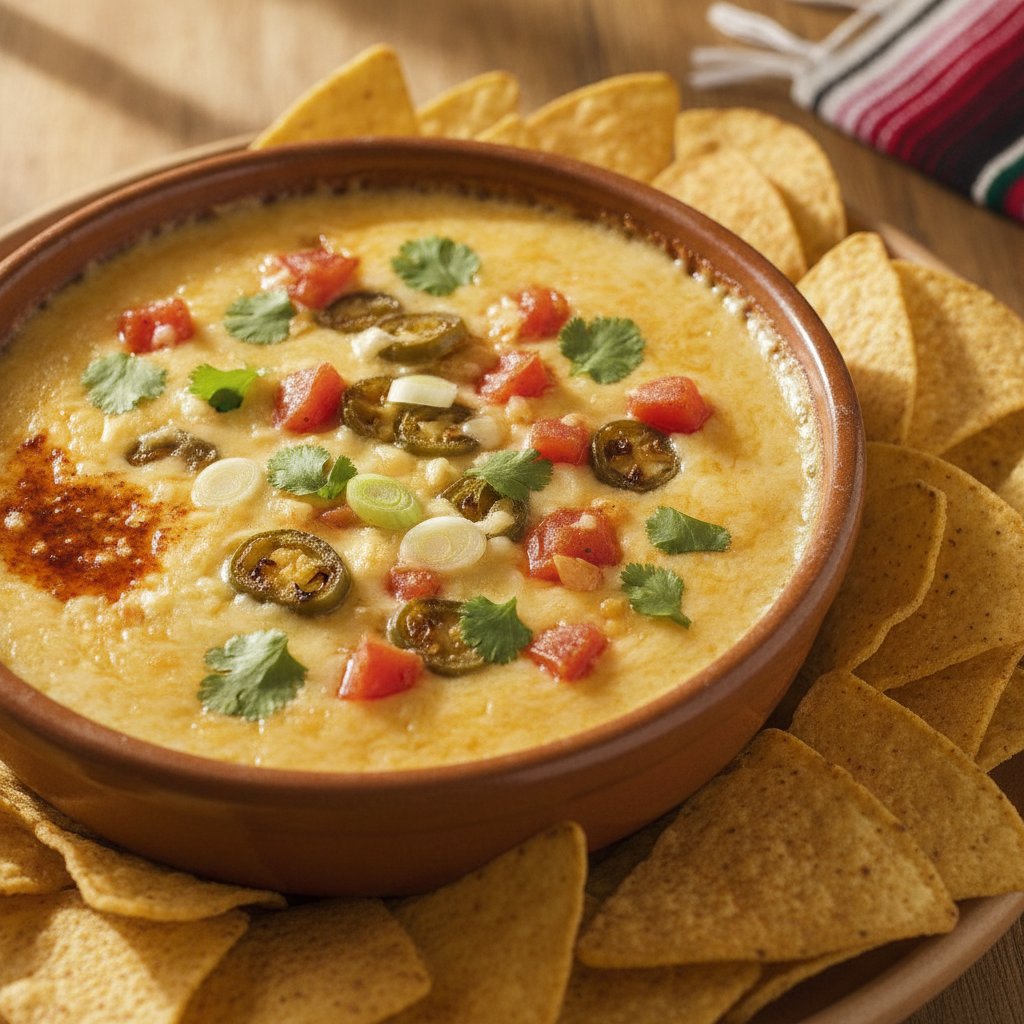 Melted Cheese Dip (No-Chop)