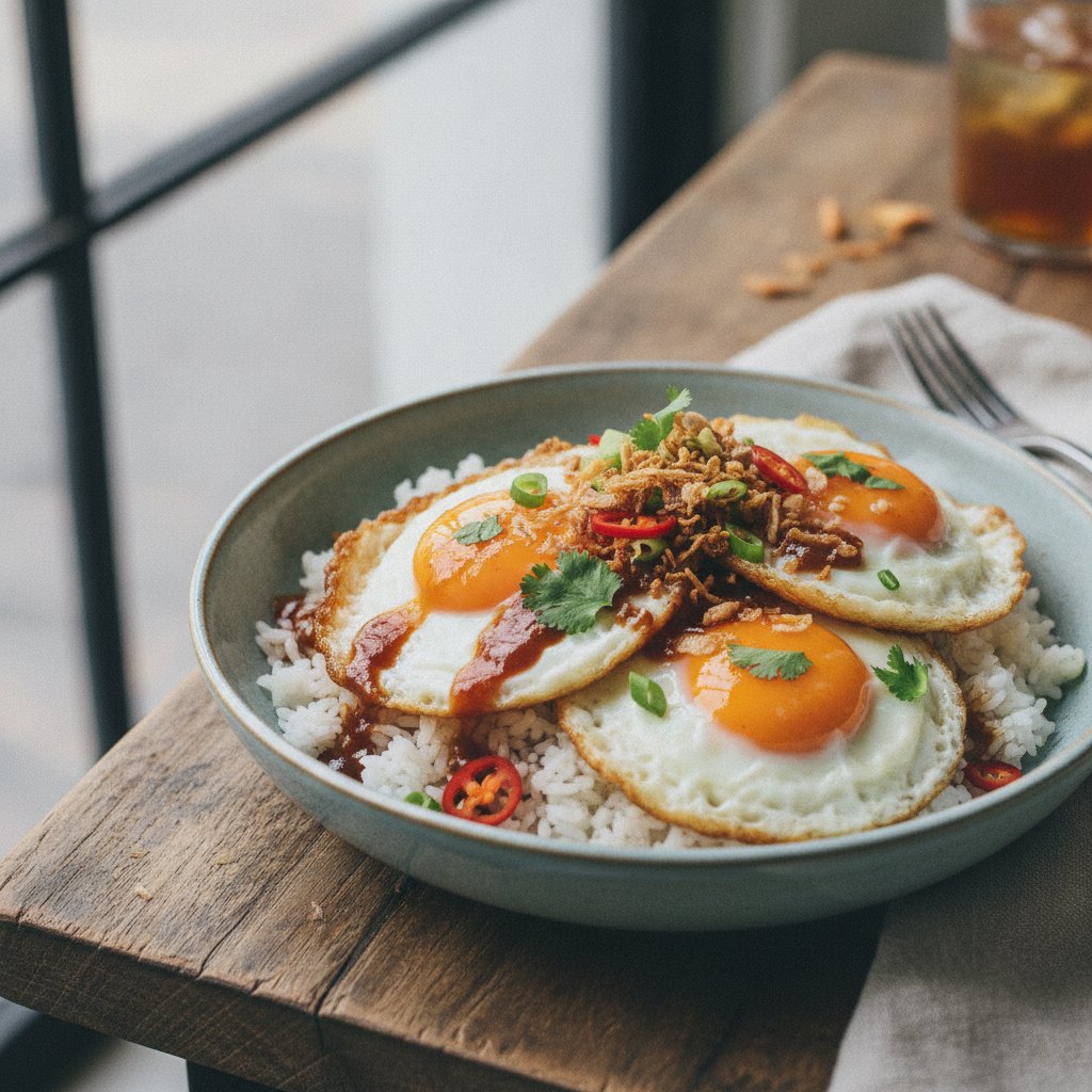 Tamarind Fried Eggs