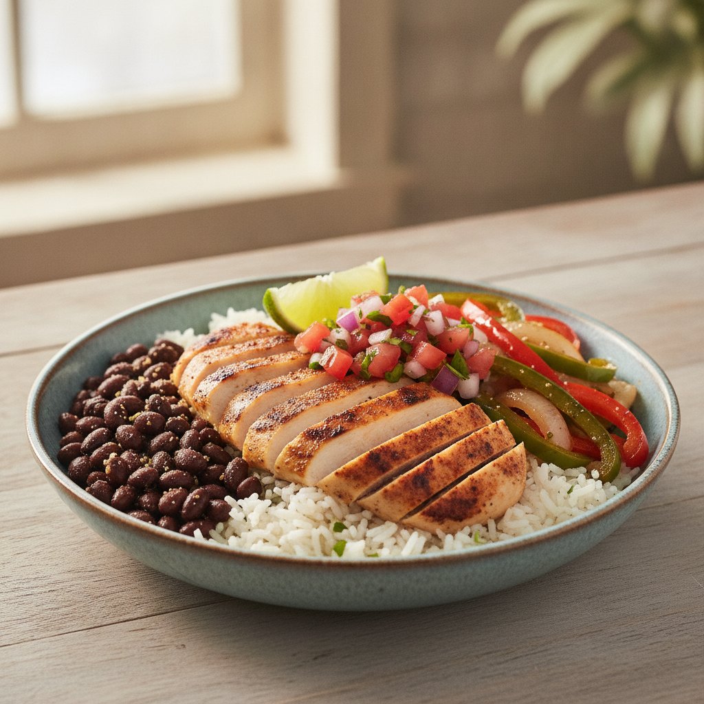 Chicken Rice Bowl with Beans (GLP-1)