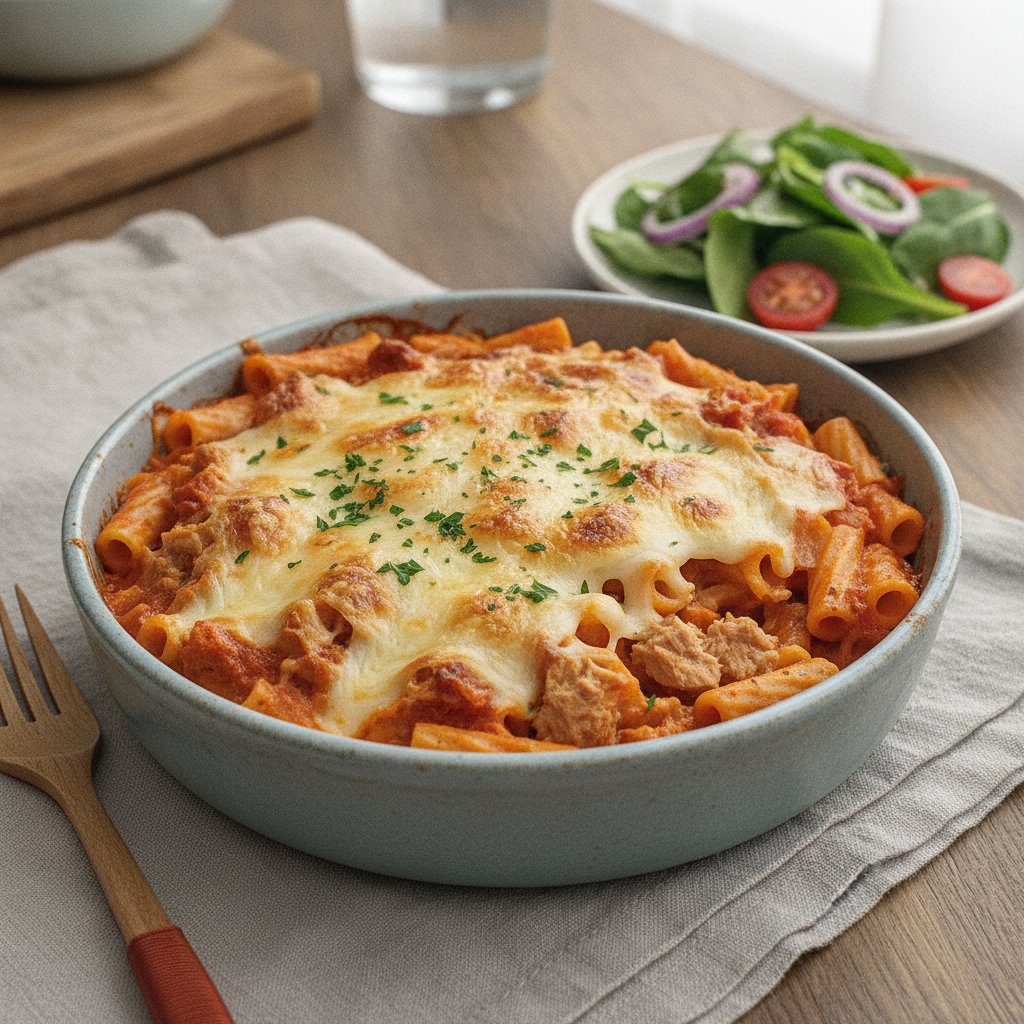 Baked Tuna and Pasta Bake