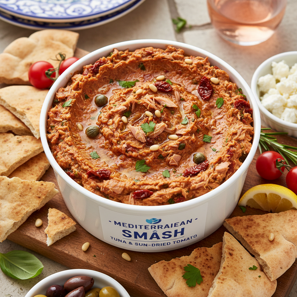 Mediterranean Tuna Sun-Dried Tomato Smash Tub