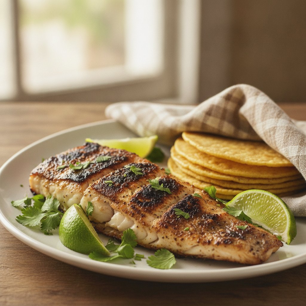 Grilled Snapper with Lime