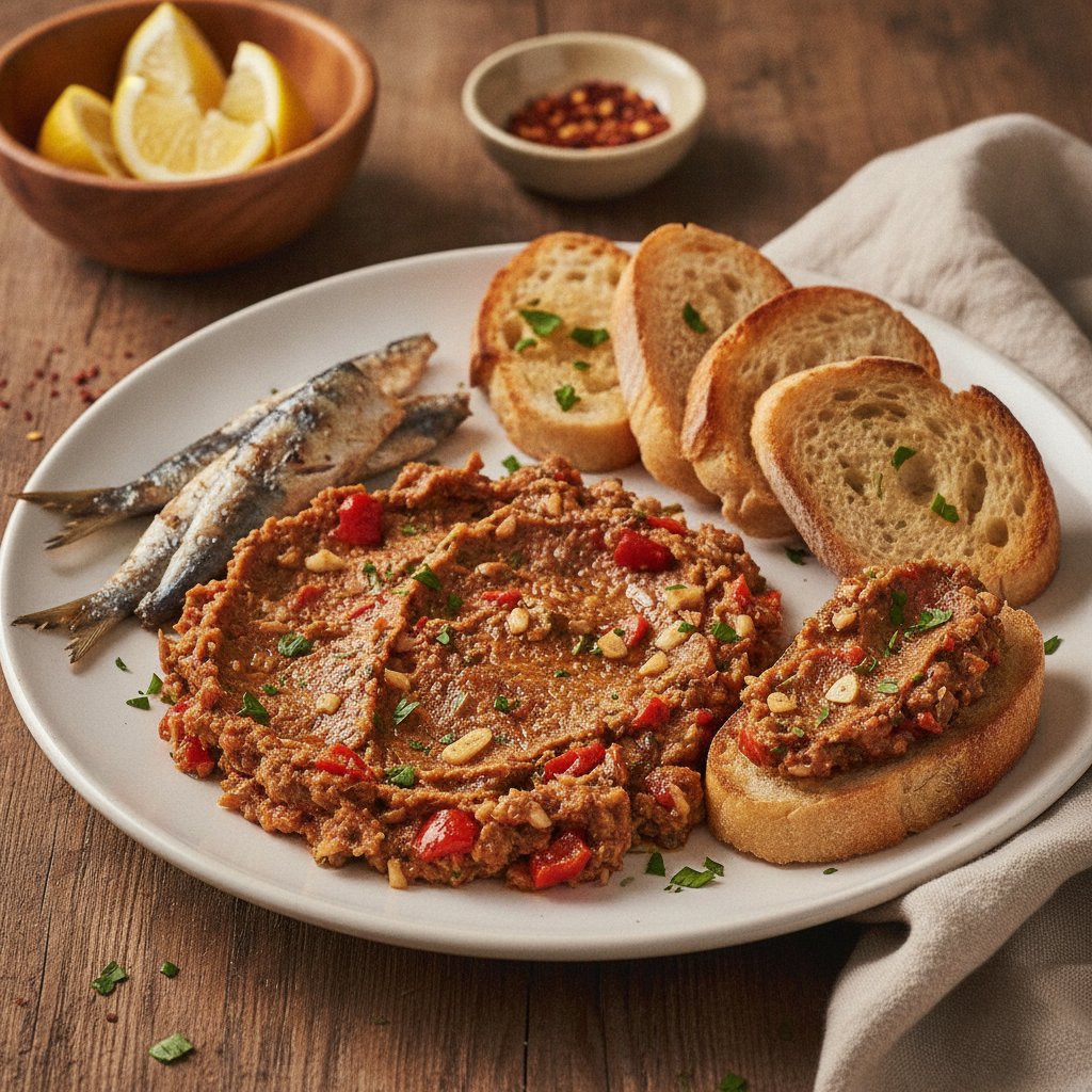 Grilled Sardine Spread