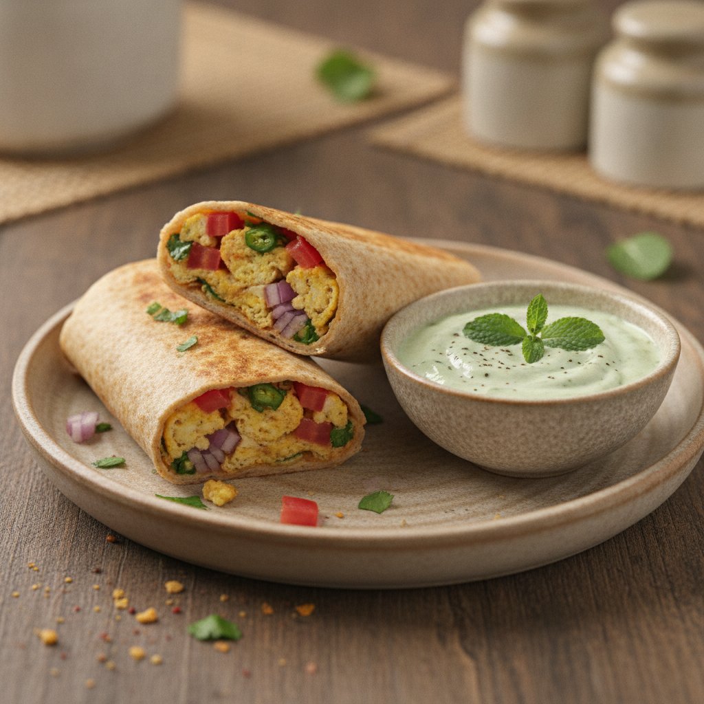 Spiced Egg Roll (Low-Calorie)
