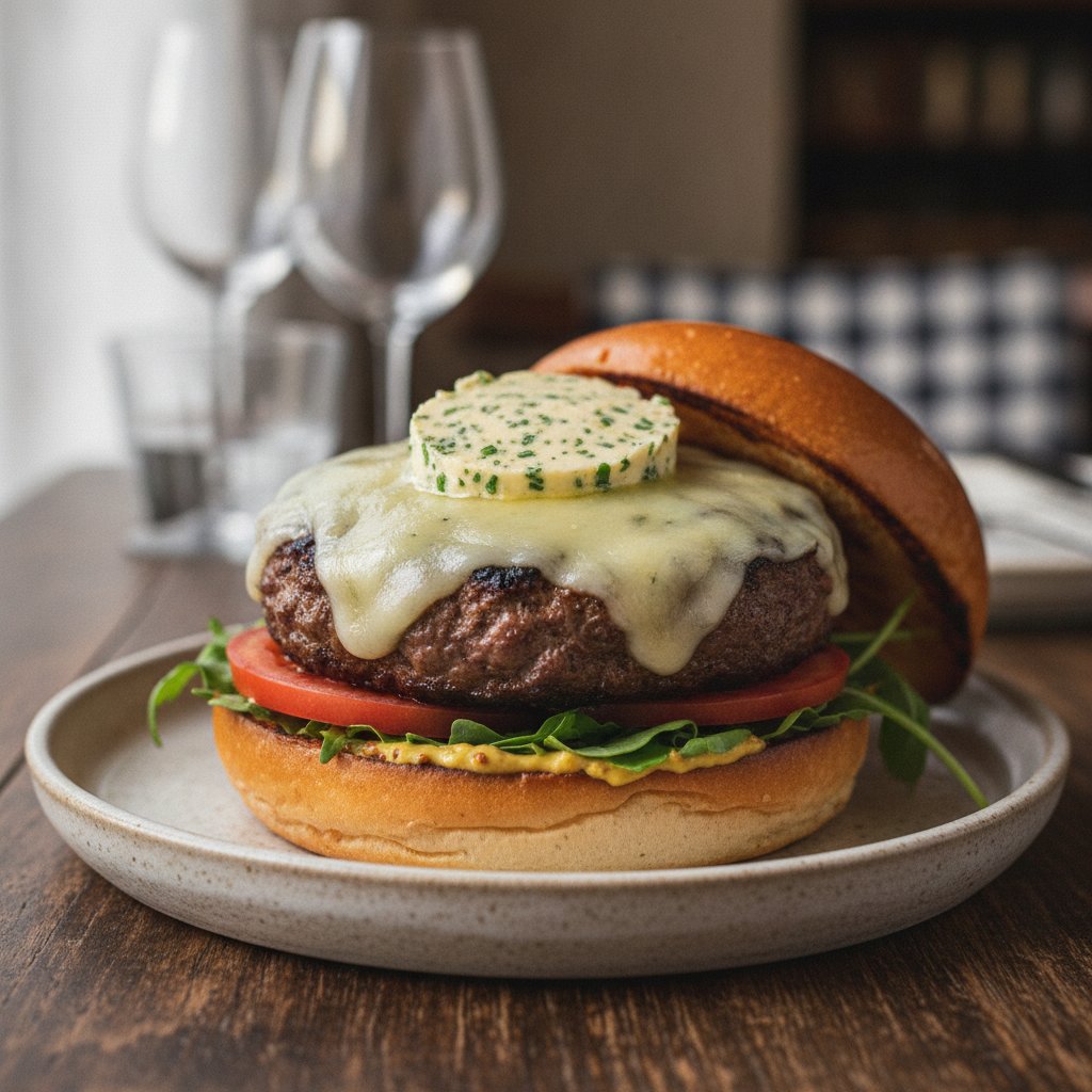 Herb Butter Burger