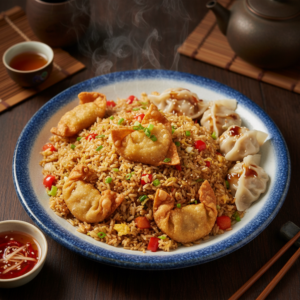 Wonton Fried Rice
