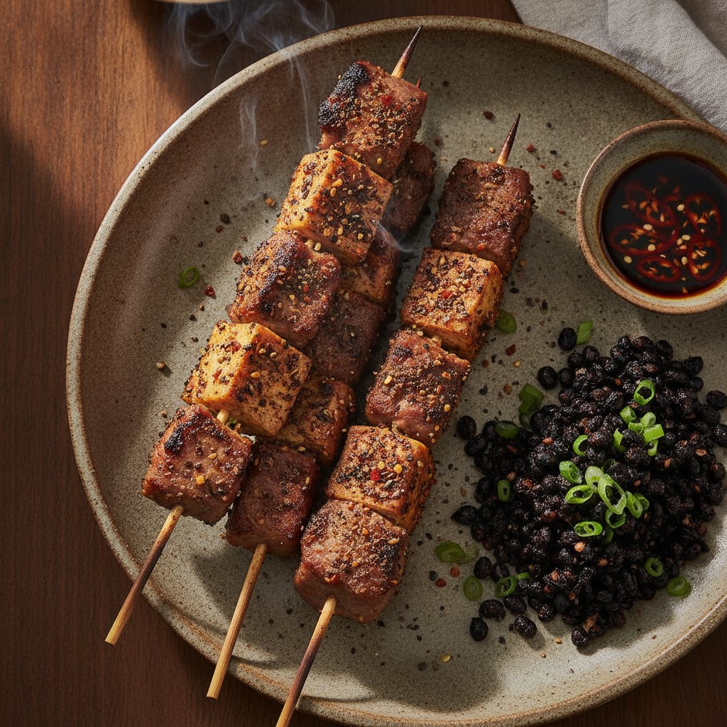 Grilled Lamb Skewers (High-Protein)