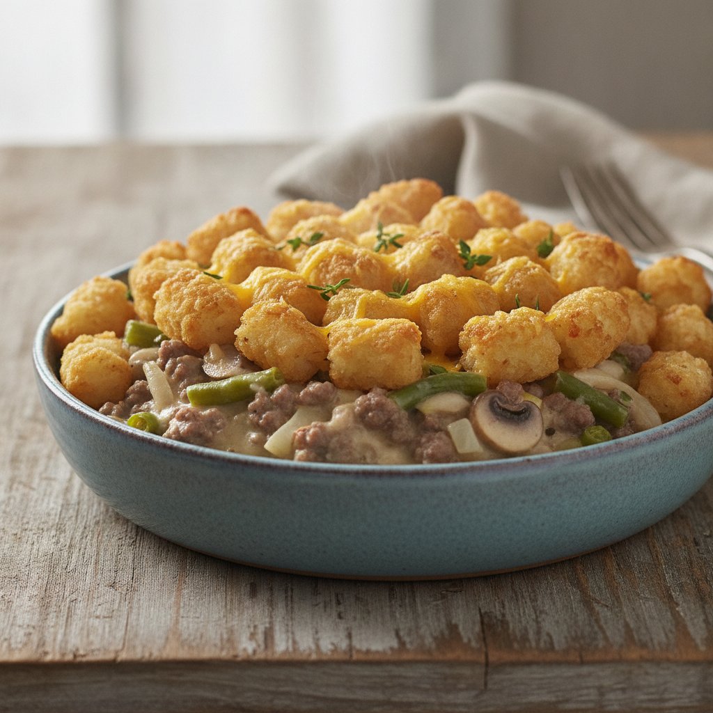 Tater Tot Hotdish (Low-Calorie)