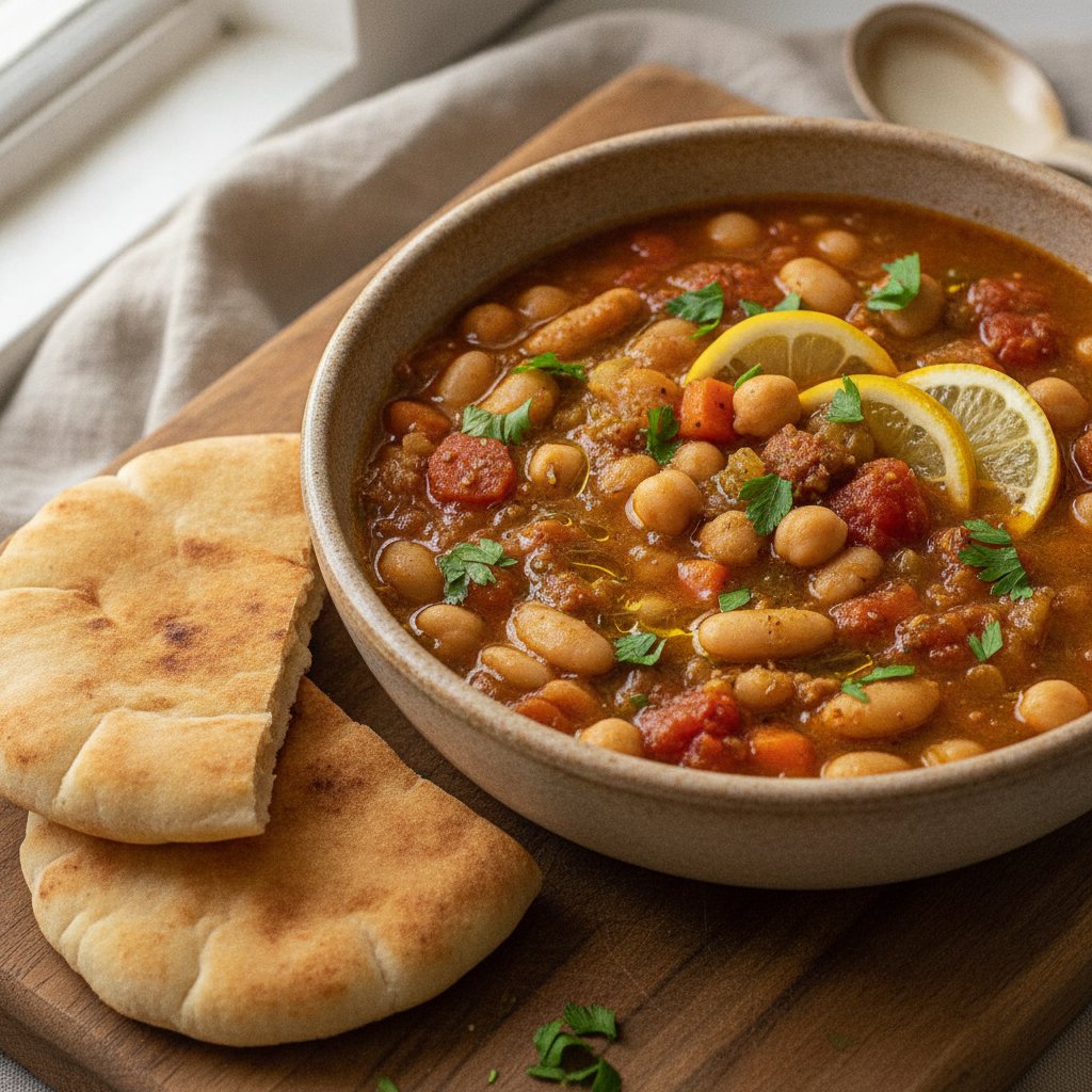 Mixed Bean and Vegetable Stew