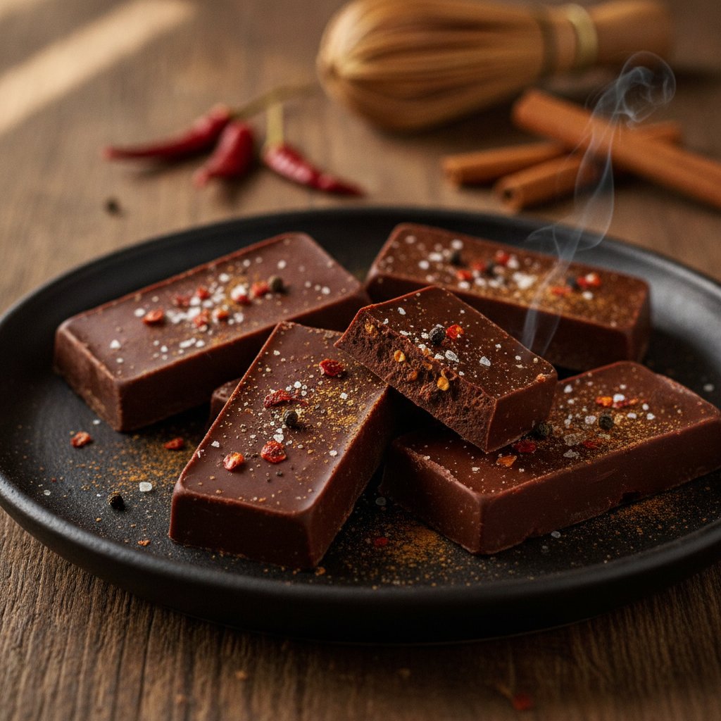 Spiced Chili Chocolate Bars