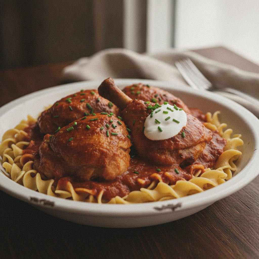 Cleveland chicken paprikash