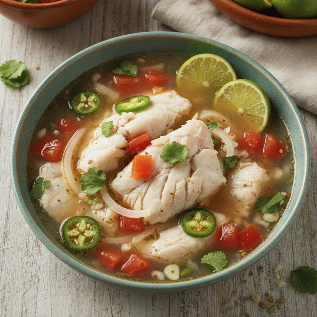 Fresh Snapper Broth (Low-Chol)