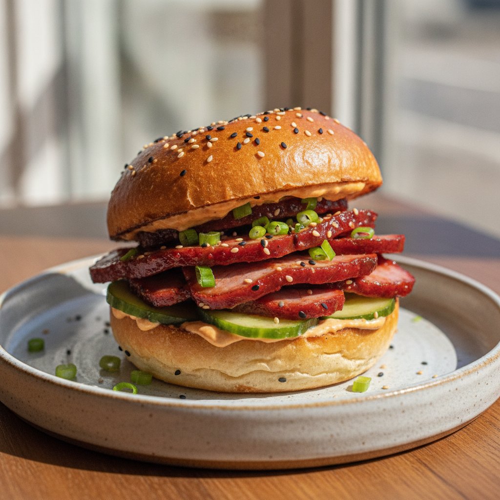 Spicy Pork Sandwich