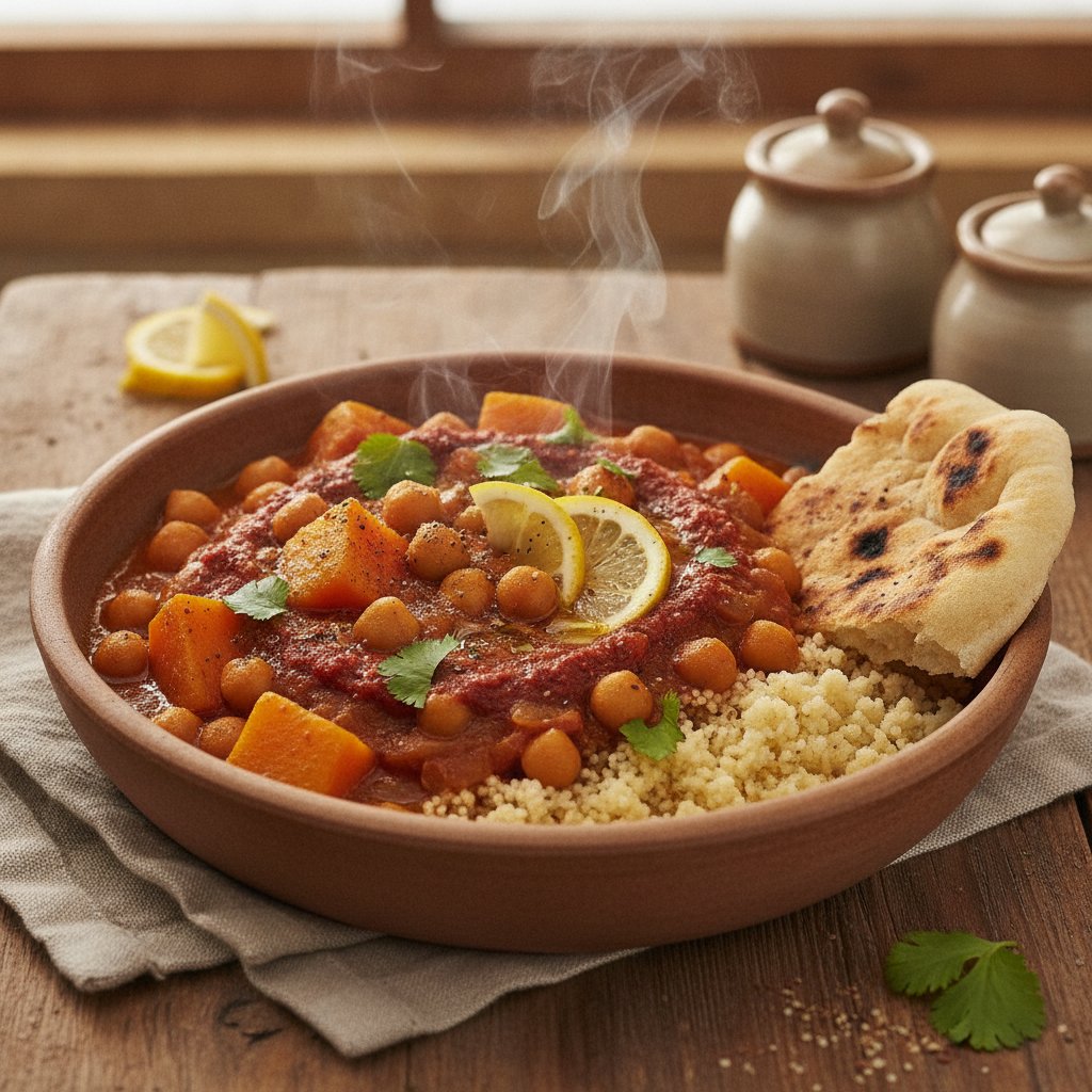 Squash and Chickpea Stew