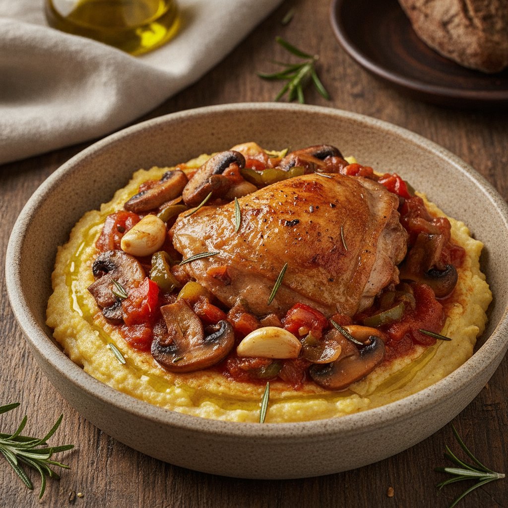 Hunter Style Chicken Stew (Dairy-Free)