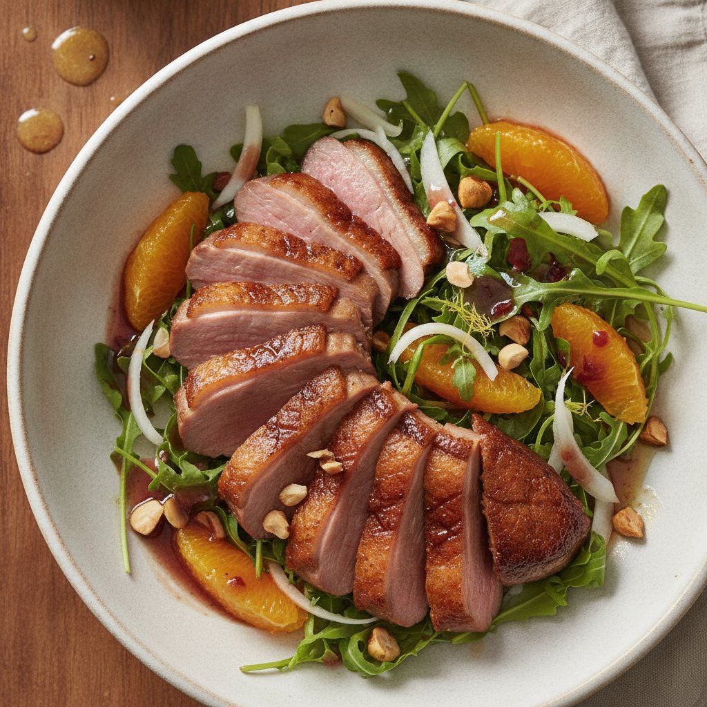 Duck Breast Salad with Orange