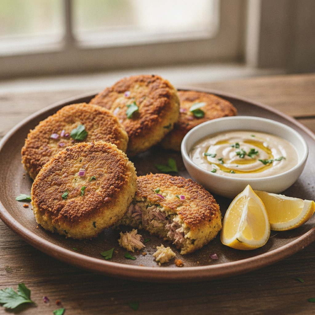Crispy Fried Tuna Cakes