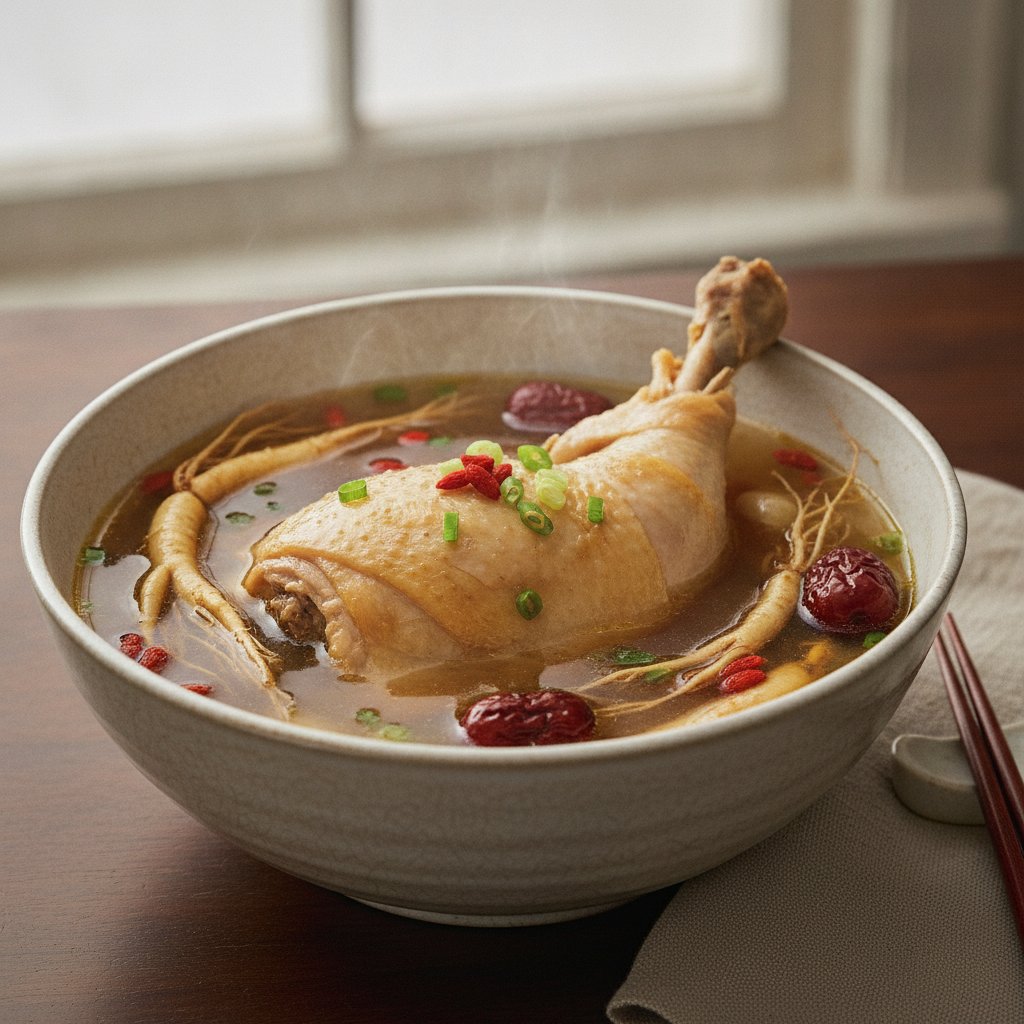 Ginseng Chicken Soup