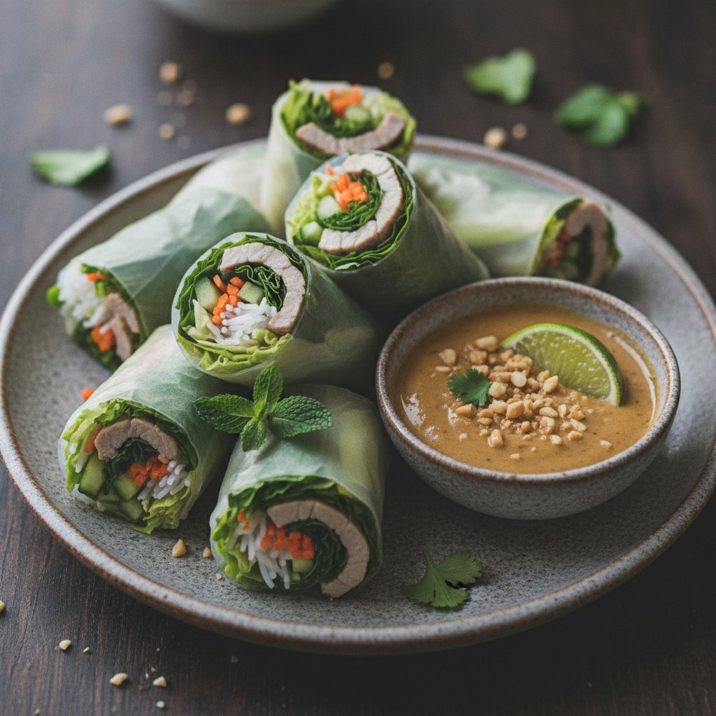Thai Fresh Rolls (Dairy-Free)