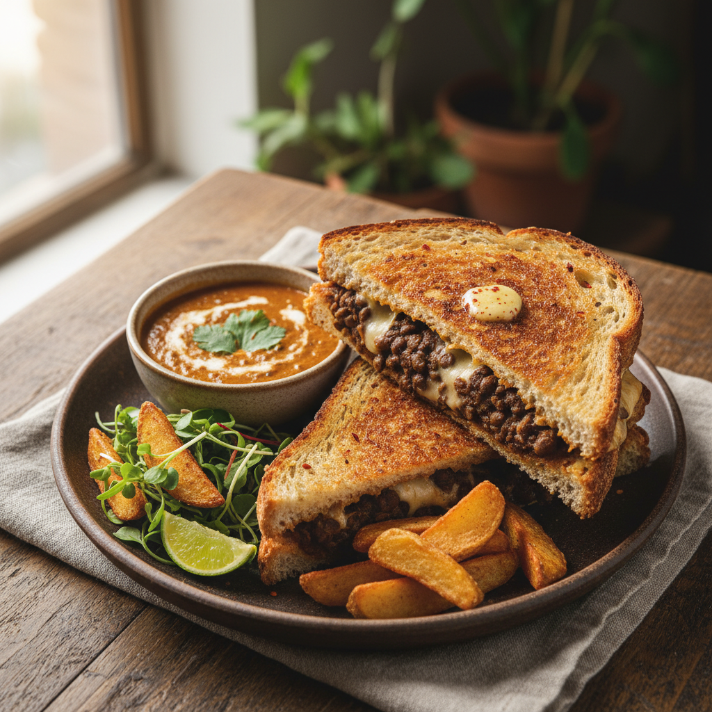 Dal Makhani Grilled Cheese Brunch