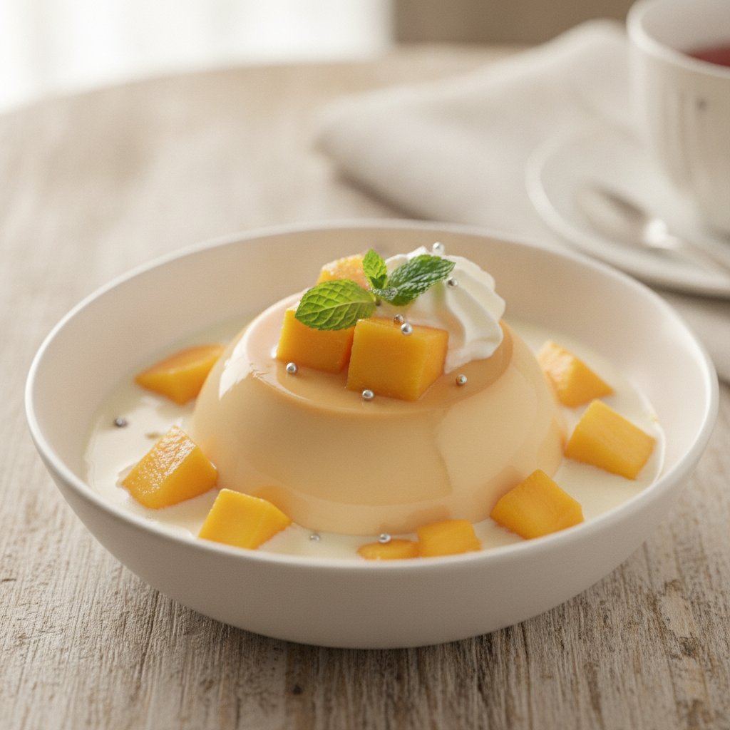 Mango Cream Pudding
