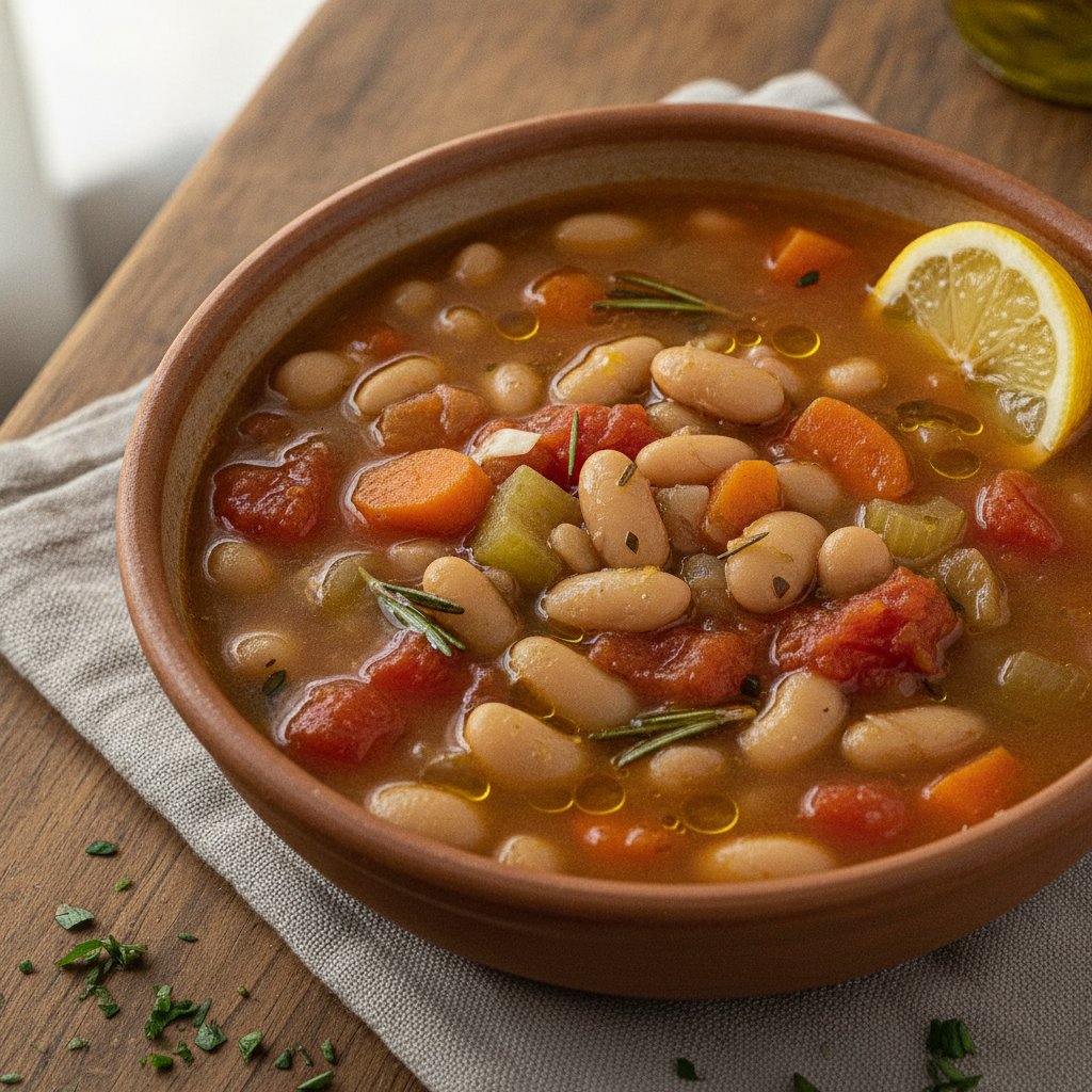 Vegetable and Bean Soup (Dairy-Free)