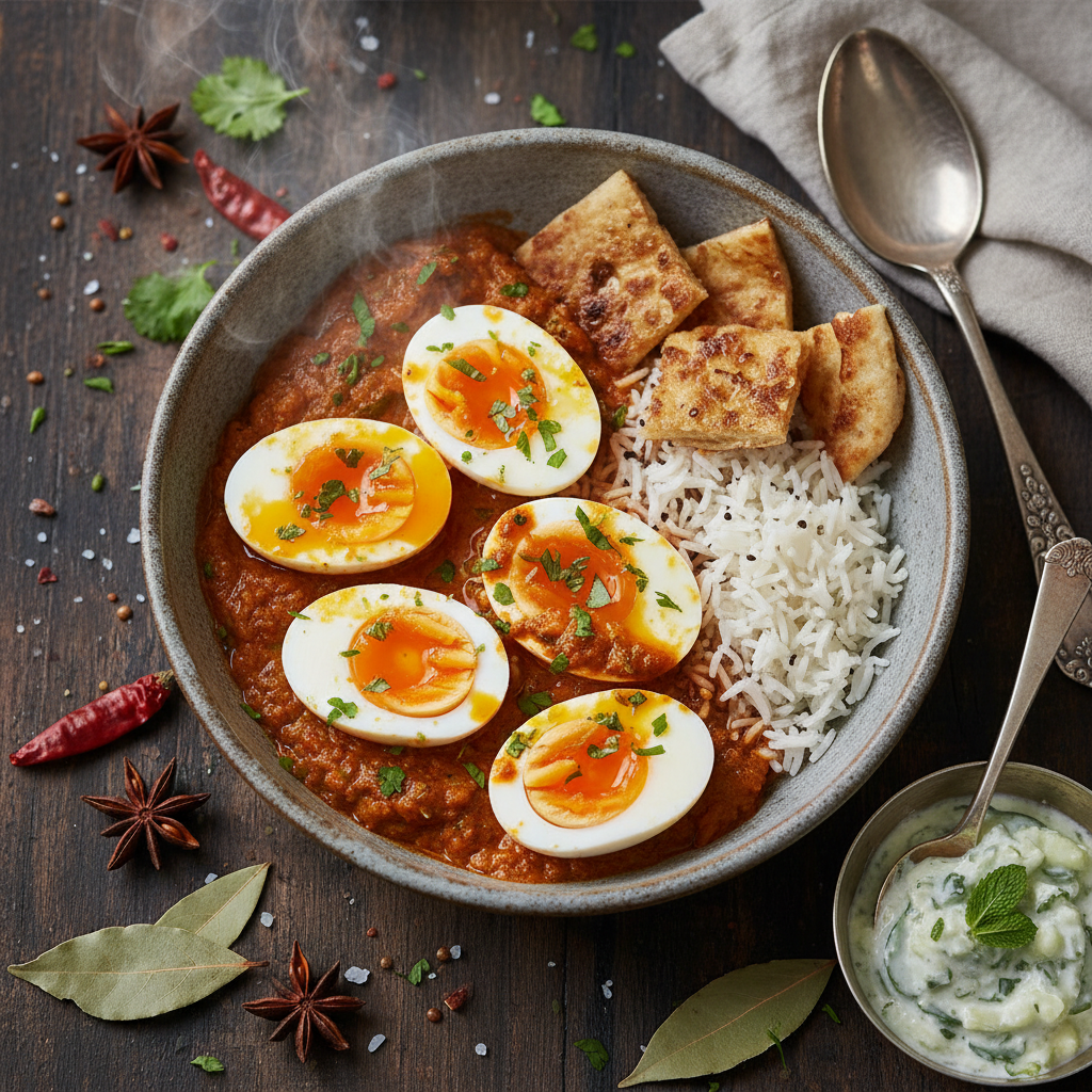Egg Curry Smash Tub