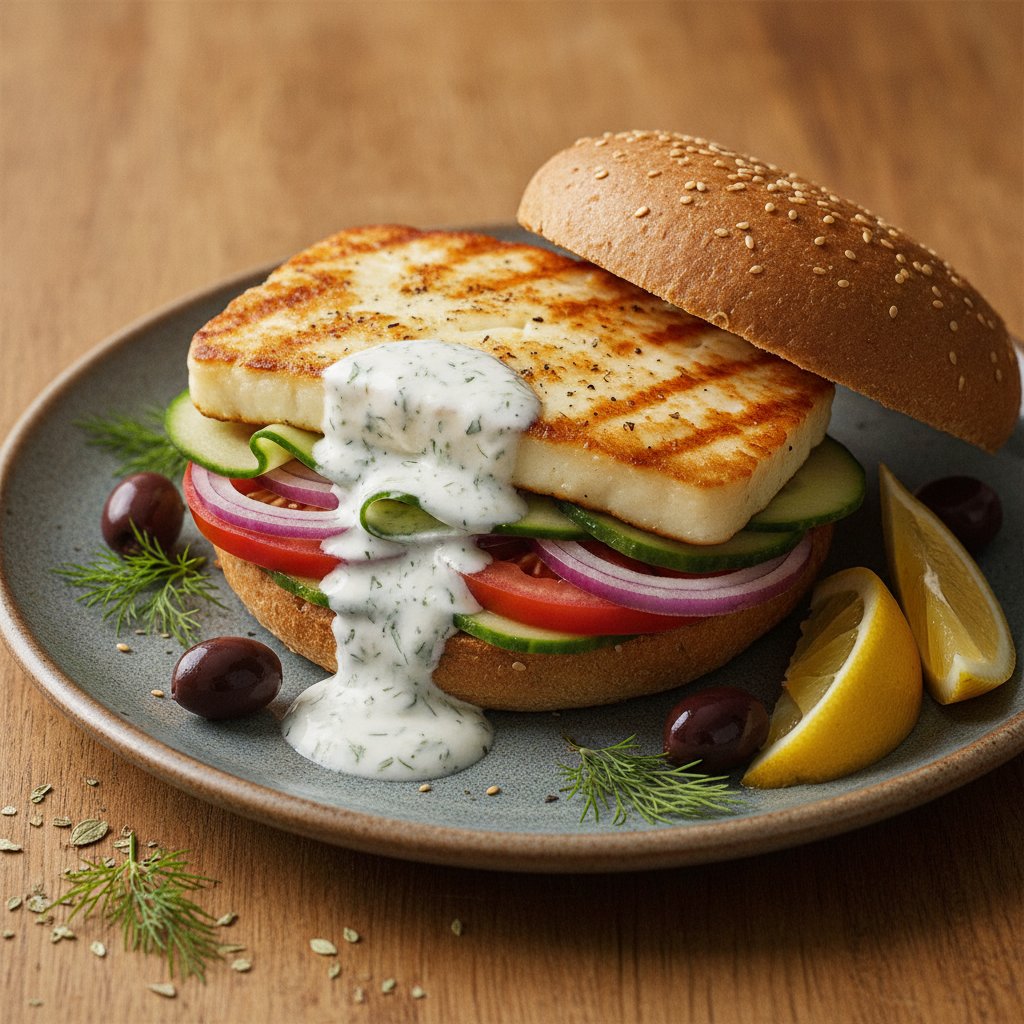 Grilled Cheese Burger (Low-Calorie)