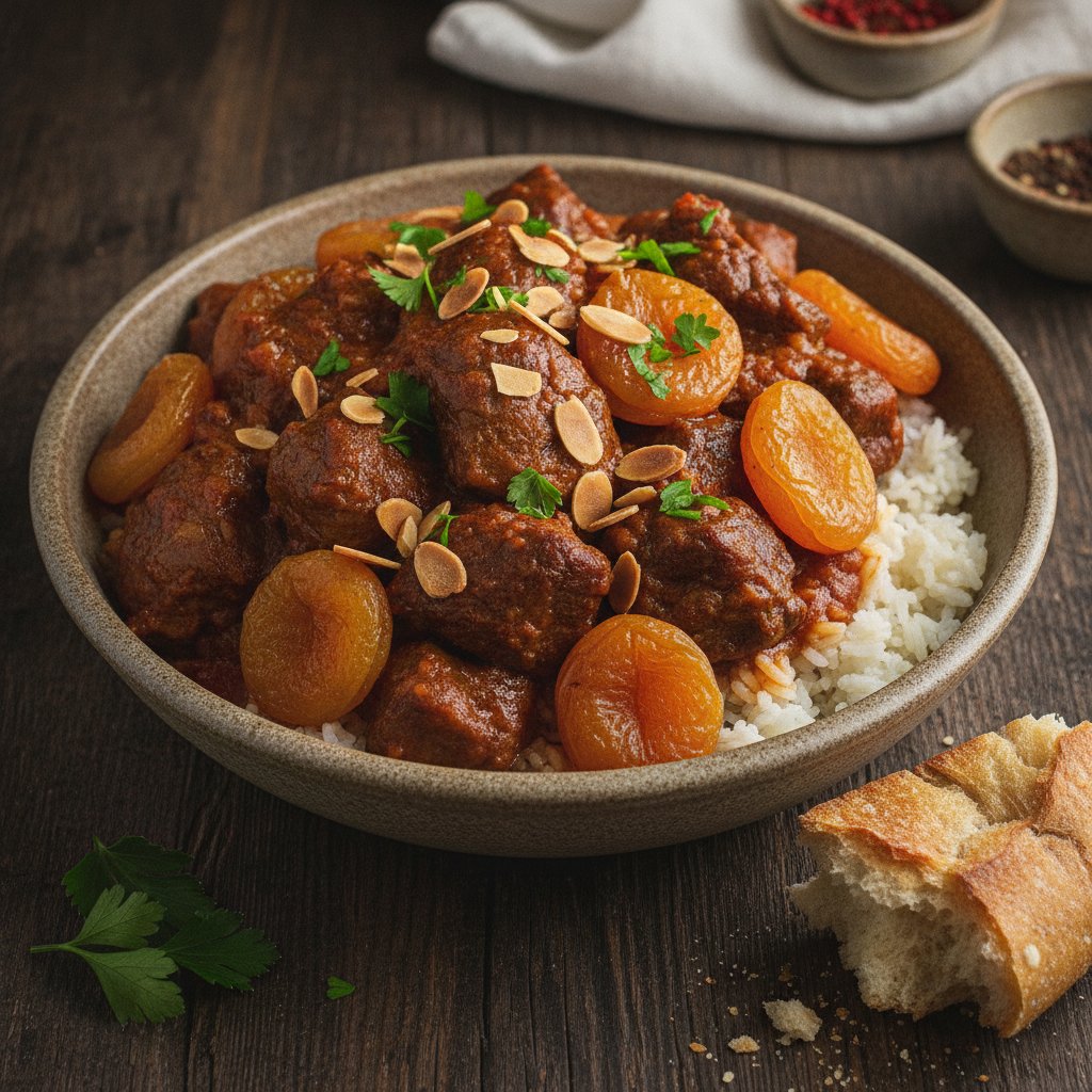 Lamb Stew with Apricots