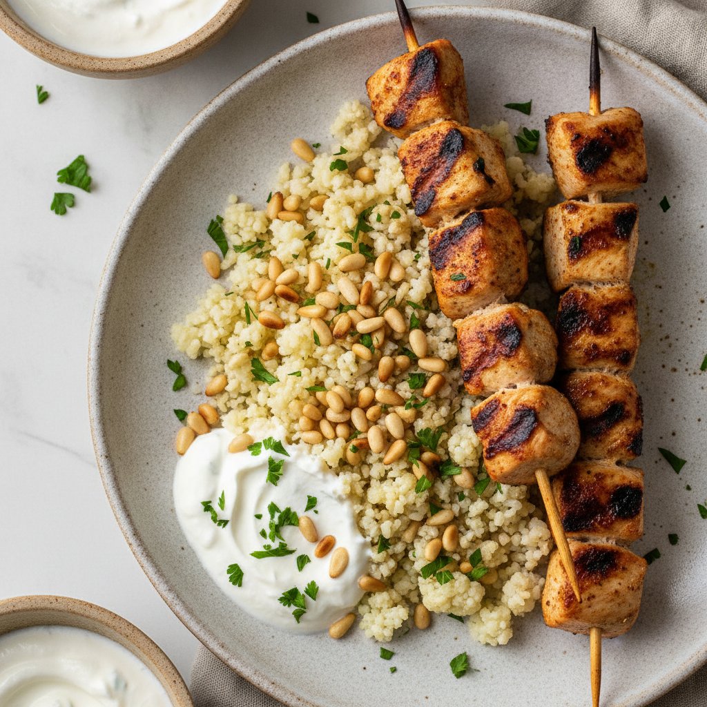 Marinated Chicken Skewers (Keto)