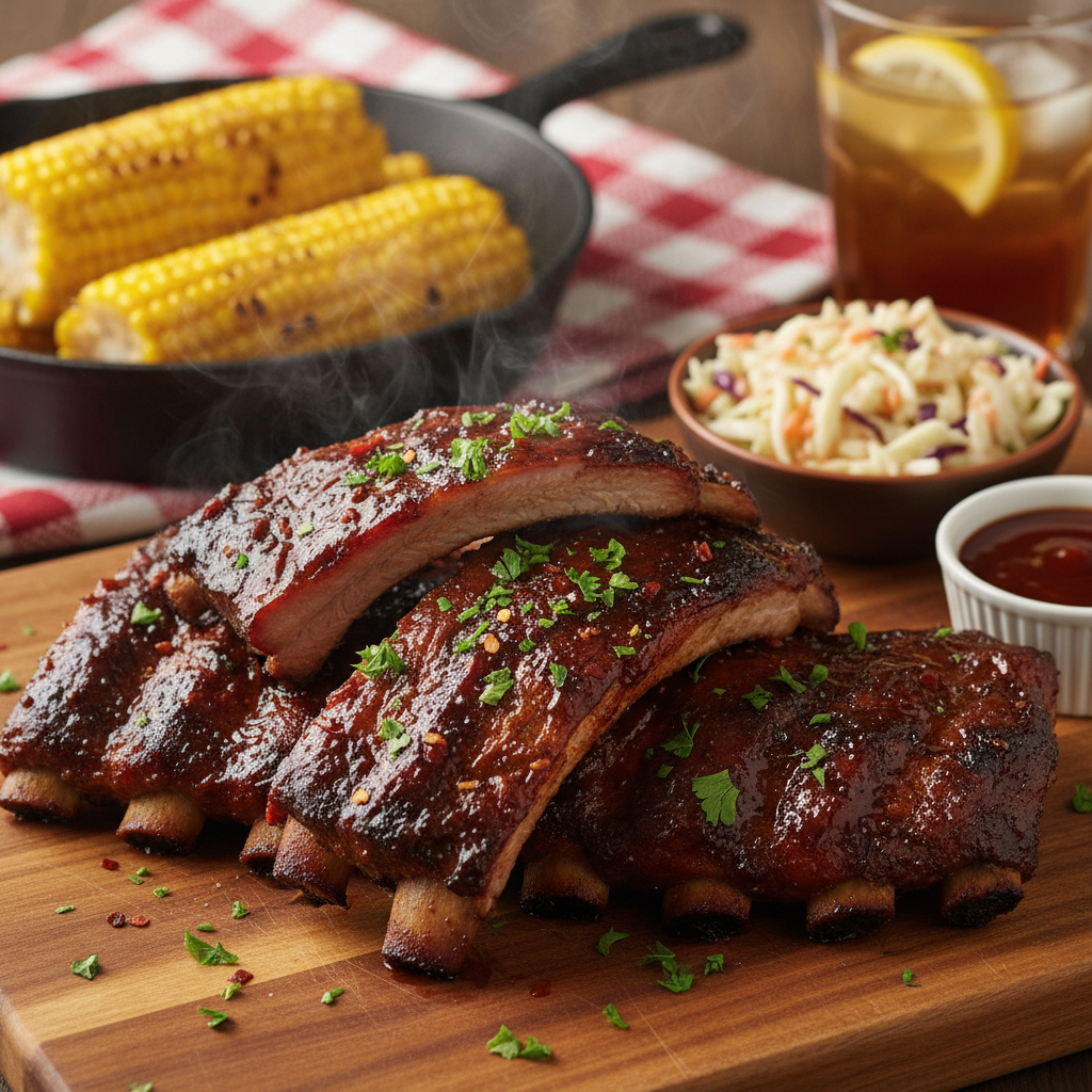 American BBQ Pork Ribs