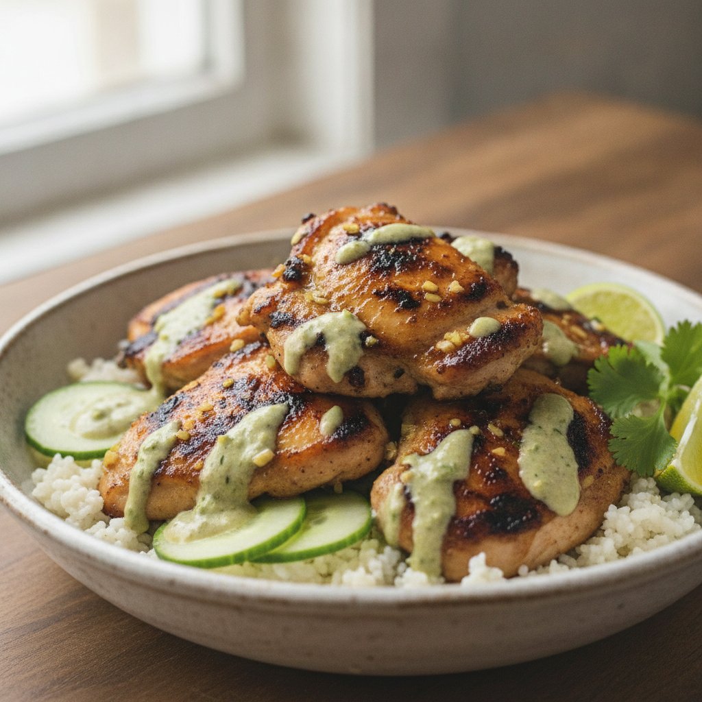 Grilled Lemongrass Chicken (Keto)