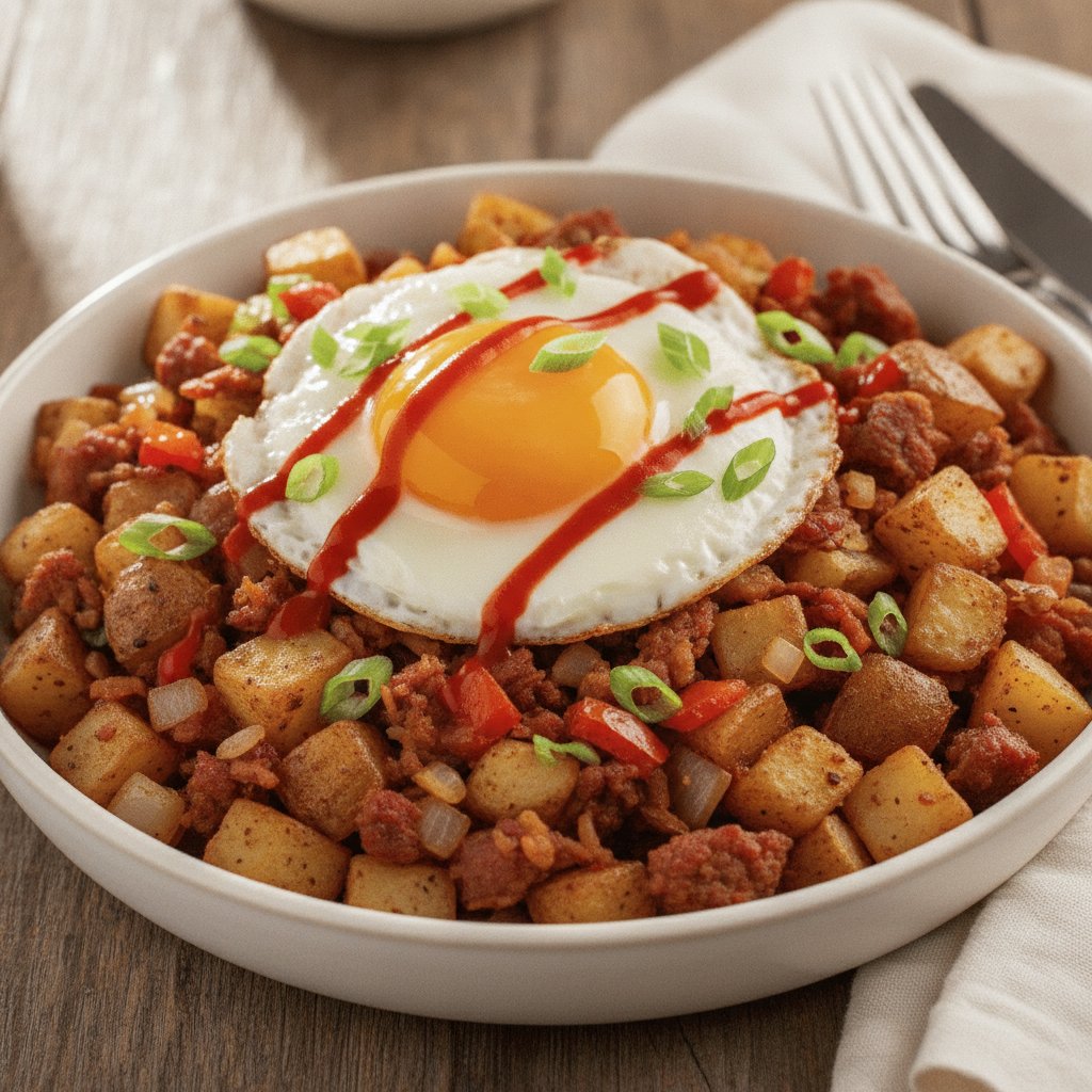 Corned Beef Hash Breakfast Bowl